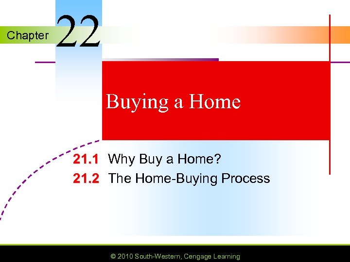 Chapter 22 Buying a Home 21. 1 Why Buy a Home? 21. 2 The
