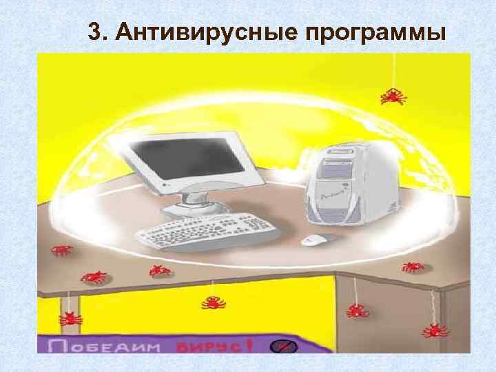 3. Антивирусные программы 