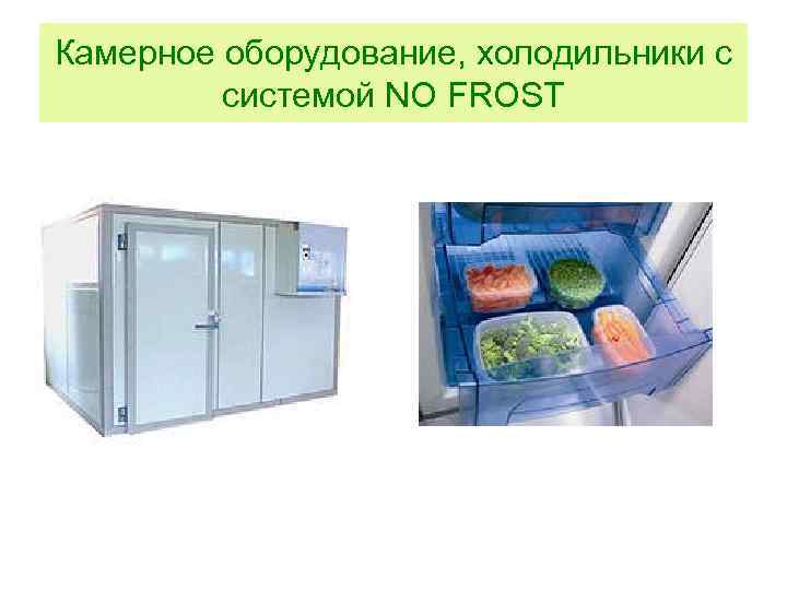 Камерное оборудование, холодильники с системой NO FROST 