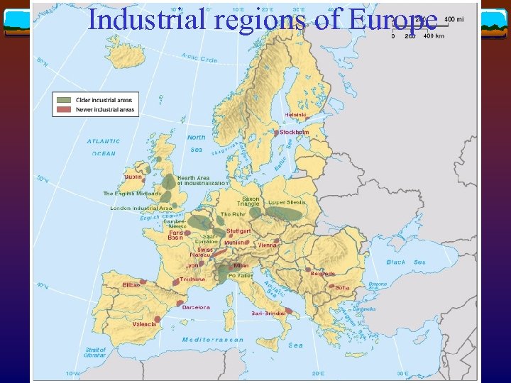 Industrial regions of Europe 