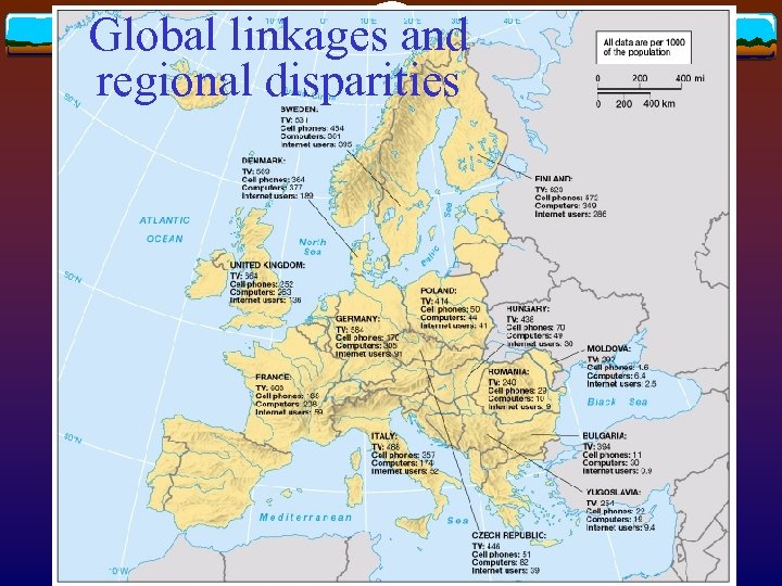 Global linkages and regional disparities 