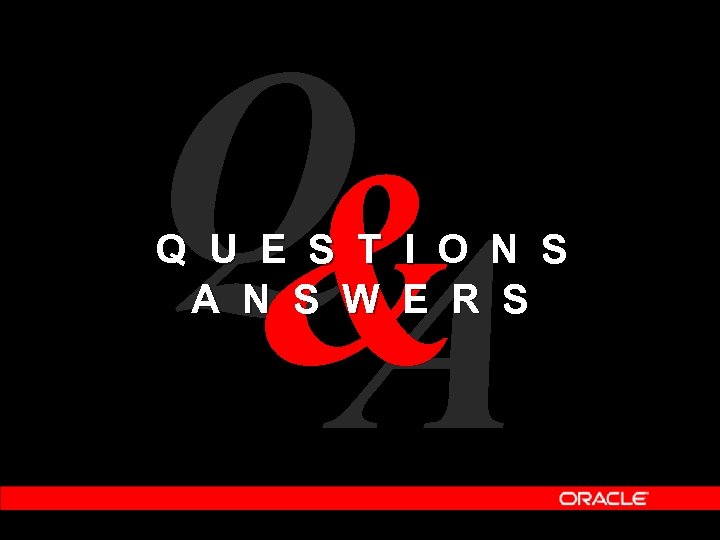 Q & A Q U E S T I O N S A N