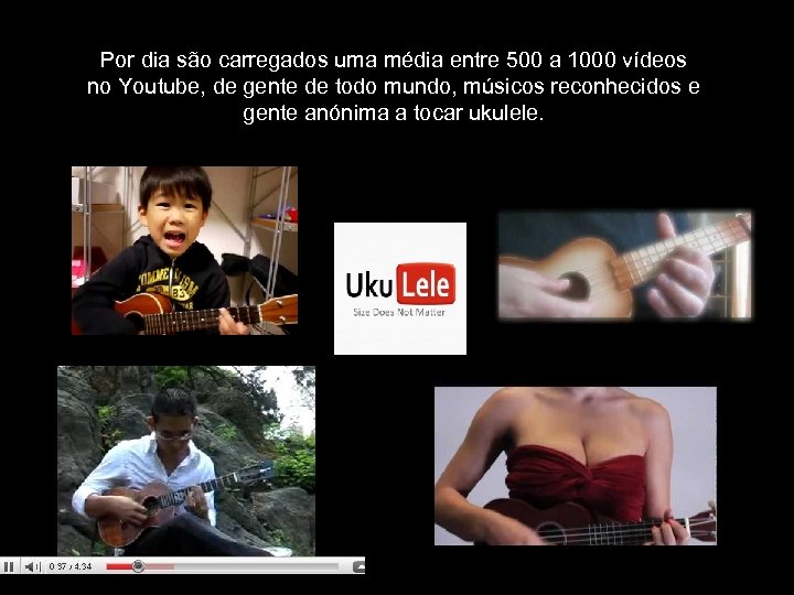 Por dia são carregados uma média entre 500 a 1000 vídeos no Youtube, de
