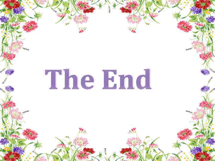 The End 