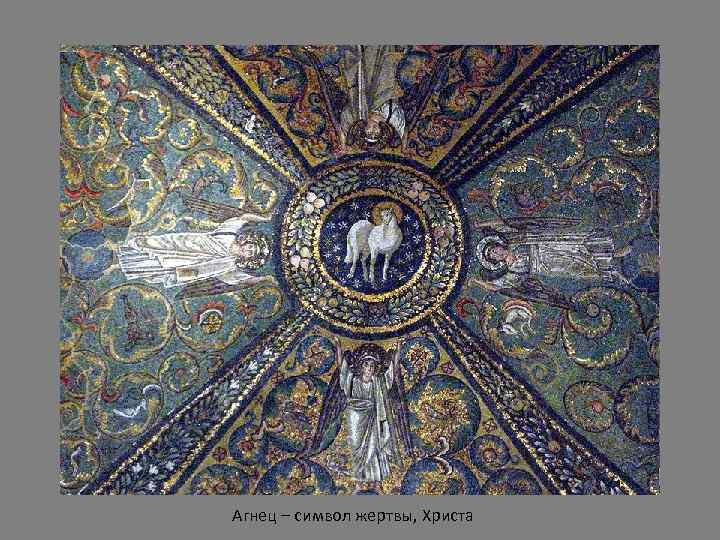 Агнец – символ жертвы, Христа 