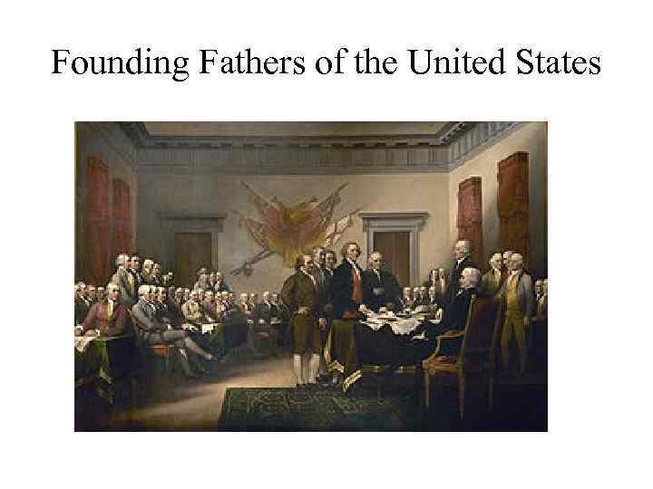 Founding Fathers of the United States 