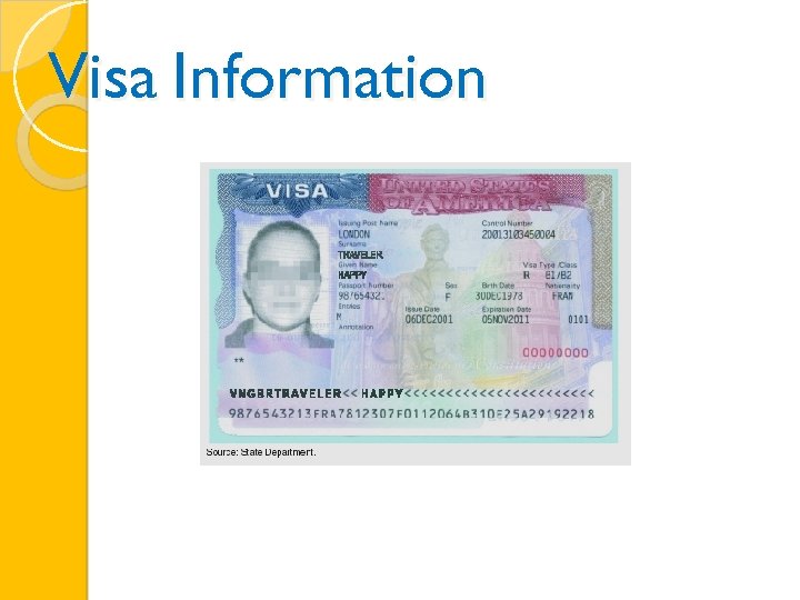 Visa Information 