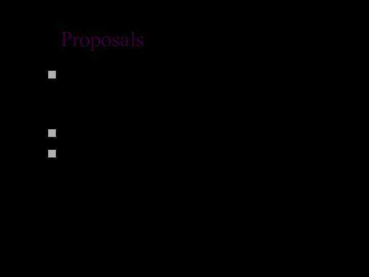 Proposals n 1 To apply ventilation systems for reducing concentration of radon indoors. n
