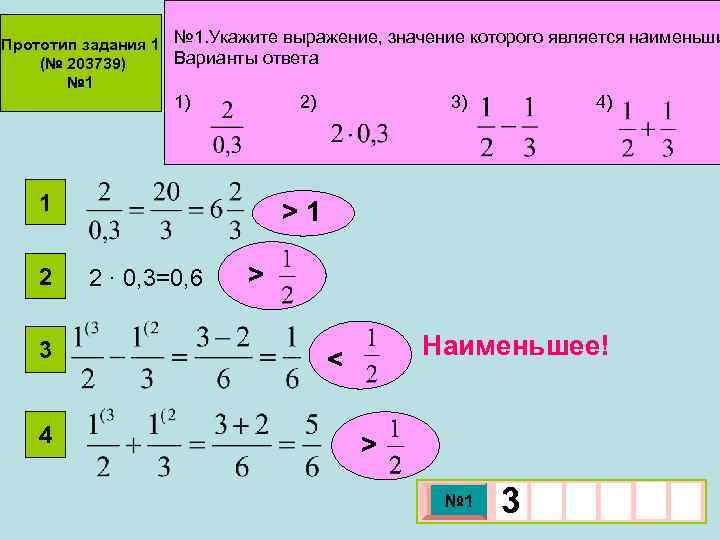 Значение наибольшего выражения. Укажите выражение. Укажите значение ￼. Укажите значение выражения -2.3. Укажите выражение значение которого является наименьшим.