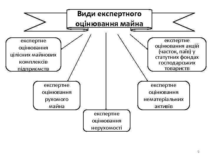 Види експертного оцінювання майна експертне оцінювання акцій (часток, паїв) у статутних фондах господарських товариств