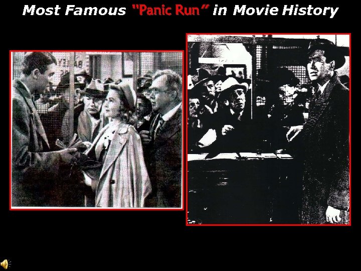 Most Famous “Panic Run” in Movie History 