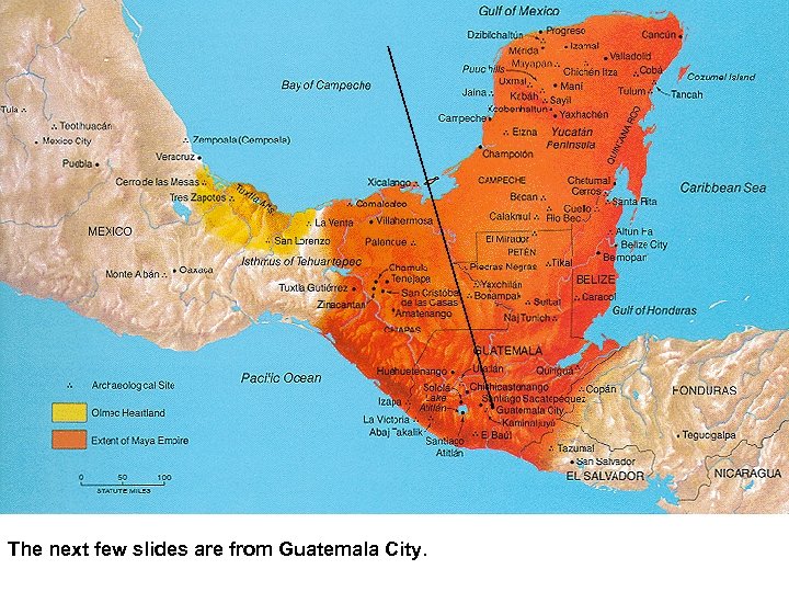 The next few slides are from Guatemala City. 