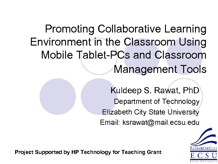 Promoting Collaborative Learning Environment in the Classroom Using Mobile Tablet-PCs and Classroom Management Tools