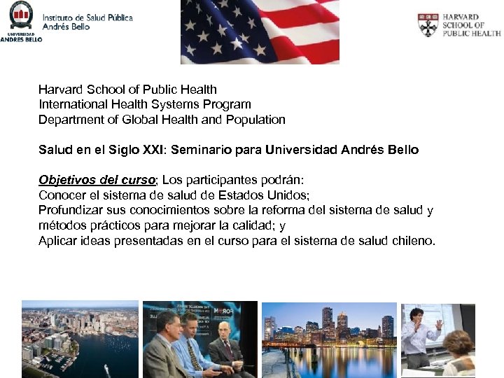 Harvard School of Public Health International Health Systems Program Department of Global Health and