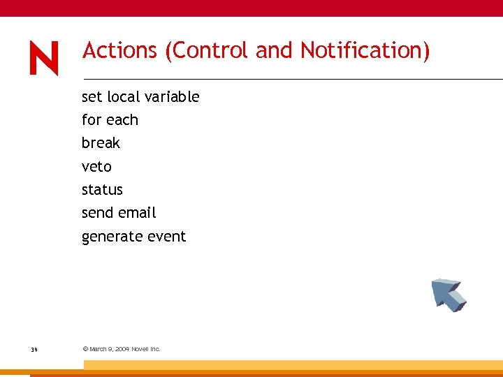 Actions (Control and Notification) set local variable for each break veto status send email