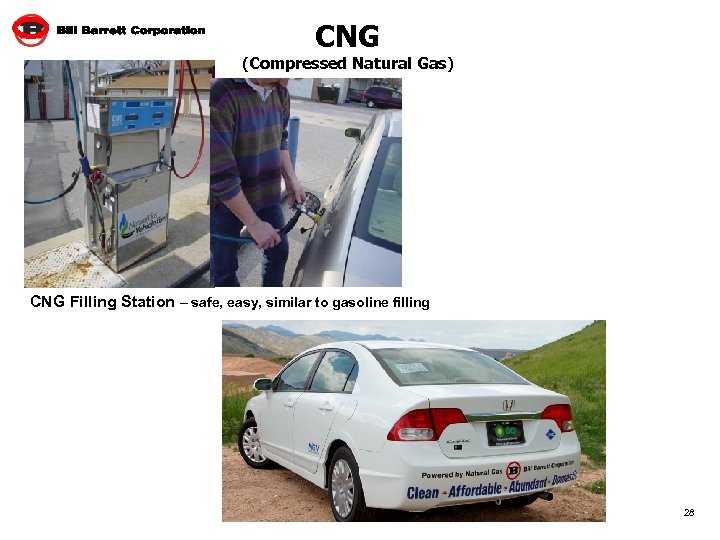 CNG (Compressed Natural Gas) CNG Filling Station – safe, easy, similar to gasoline filling