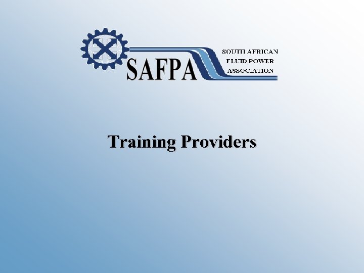 Training Providers 