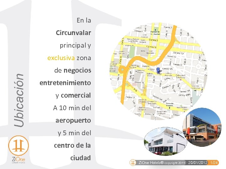 En la Circunvalar principal y Ubicación exclusiva zona de negocios entretenimiento y comercial A