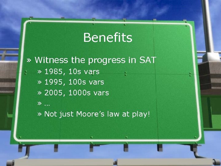 Benefits » Witness the progress in SAT » 1985, 10 s vars » 1995,