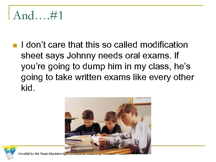 And…. #1 n I don’t care that this so called modification sheet says Johnny