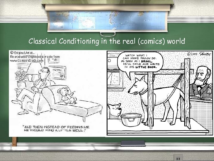 Classical Conditioning in the real (comics) world 