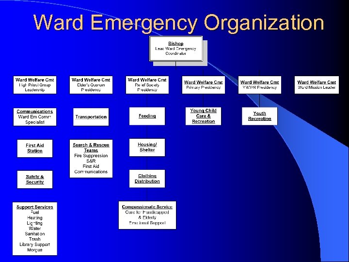 Ward Emergency Organization 