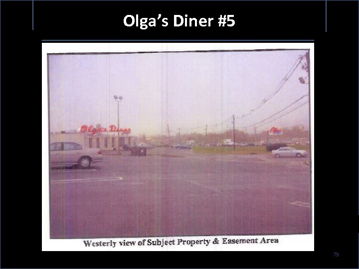 Olga’s Diner #5 79 