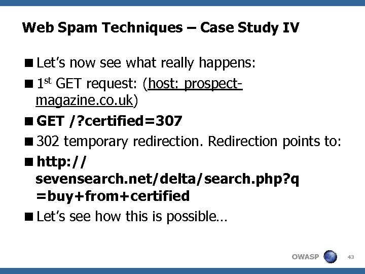 Web Spam Techniques – Case Study IV <Let’s now see what really happens: <1