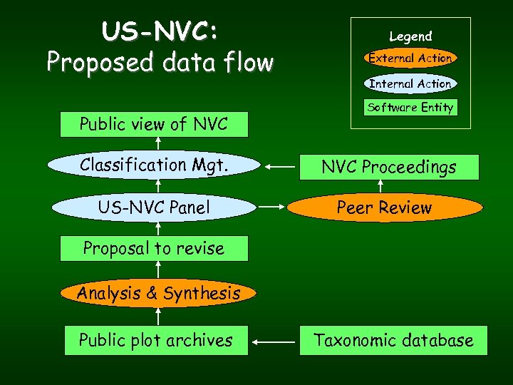 An information infrastructure for vegetation science Robert K