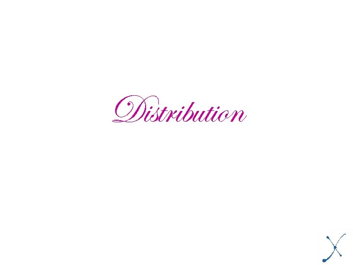 Distribution 