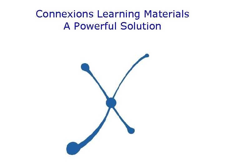 Connexions Learning Materials A Powerful Solution 