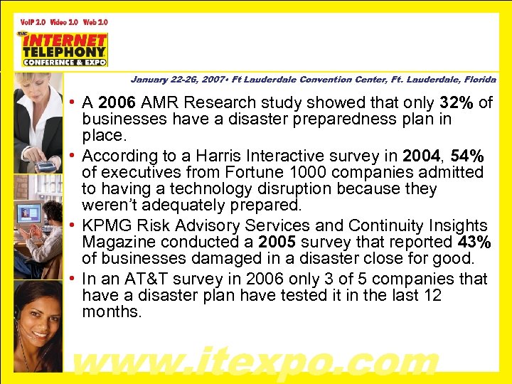 January 22 -26, 2007 • Ft Lauderdale Convention Center, Ft. Lauderdale, Florida • A