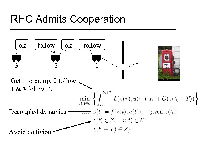 RHC Admits Cooperation ok follow 3 ok 2 Get 1 to pump, 2 follow