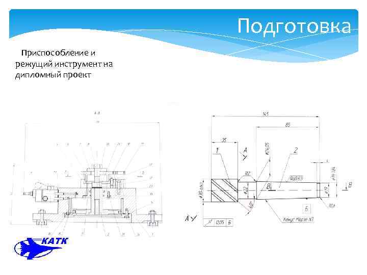 Подготовка Приспособление и режущий инструмент на дипломный проект 