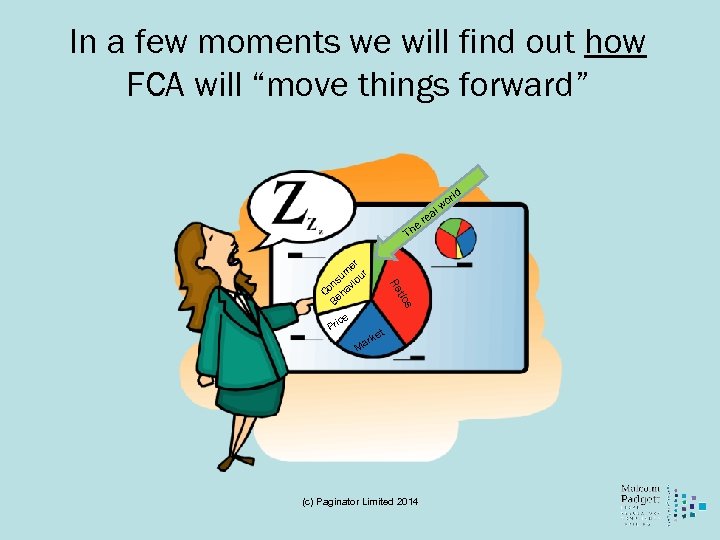 In a few moments we will find out how FCA will “move things forward”