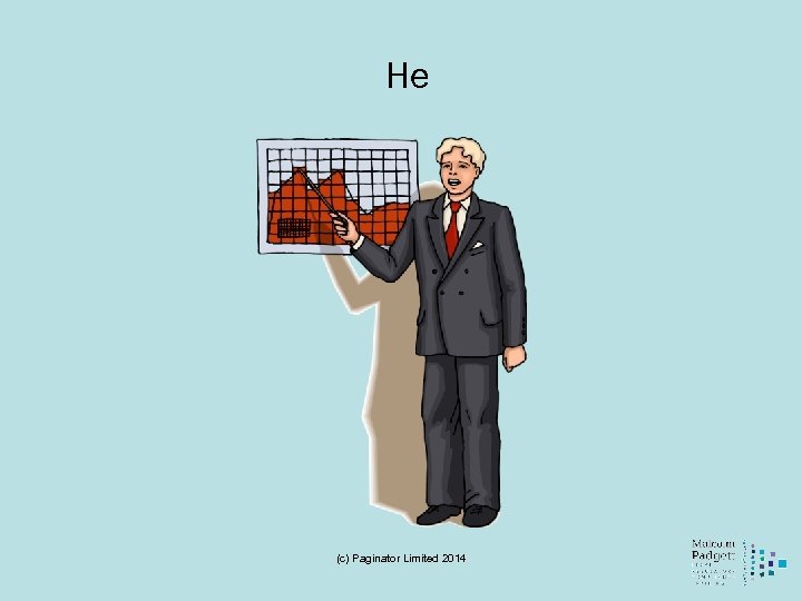 He (c) Paginator Limited 2014 