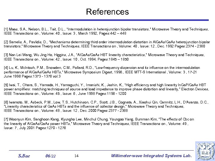 References [1] Maas, S. A. , Nelson, B. L. , Tait, D. L. ,