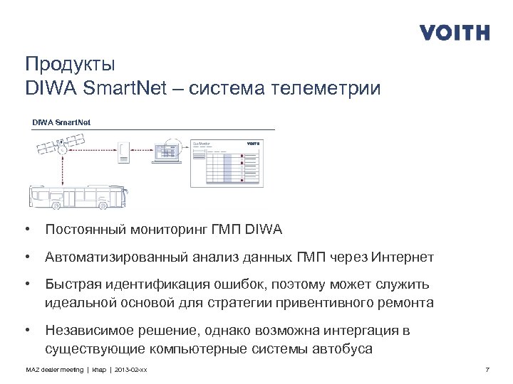 Продукты DIWA Smart. Net – система телеметрии DIWA Smart. Net • Постоянный мониторинг ГМП