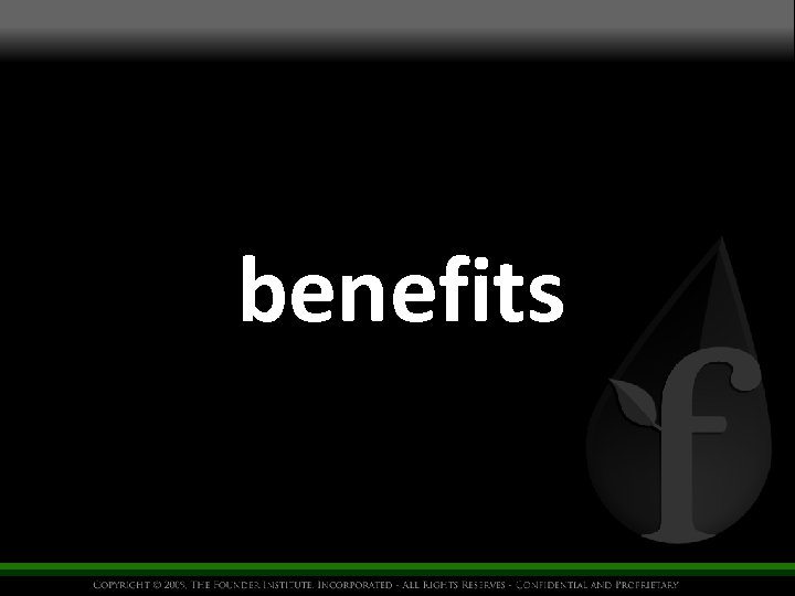 benefits 