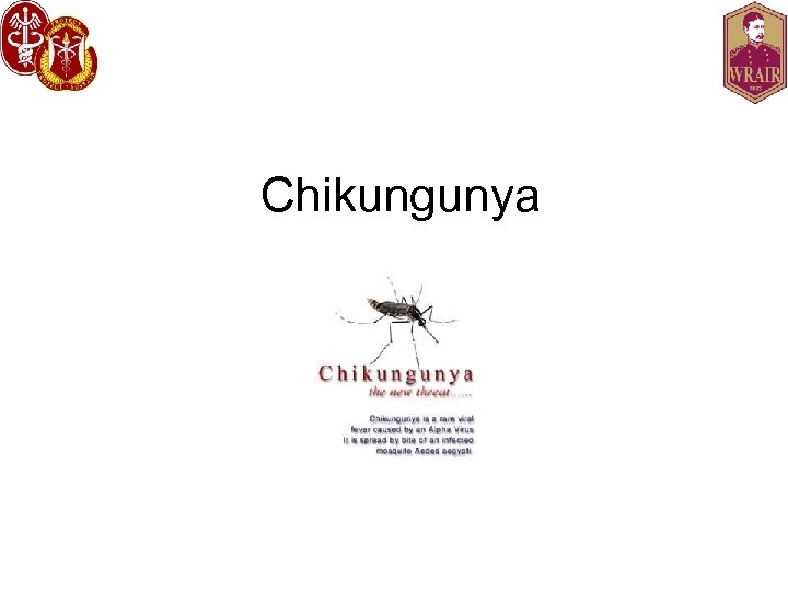 Chikungunya 