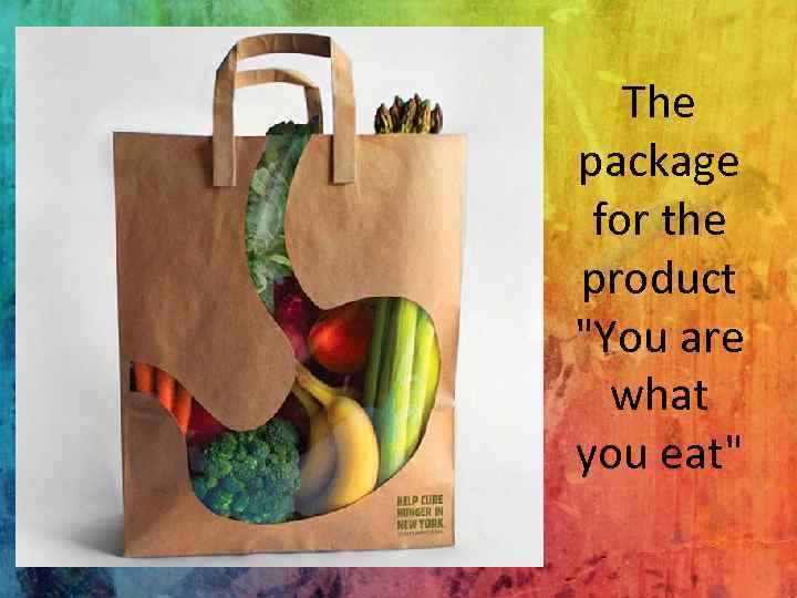 The package for the product 