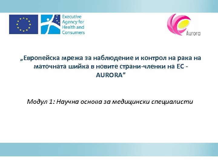 „Европейска мрежа за наблюдение и контрол на рака на маточната шийка в новите страни-членки