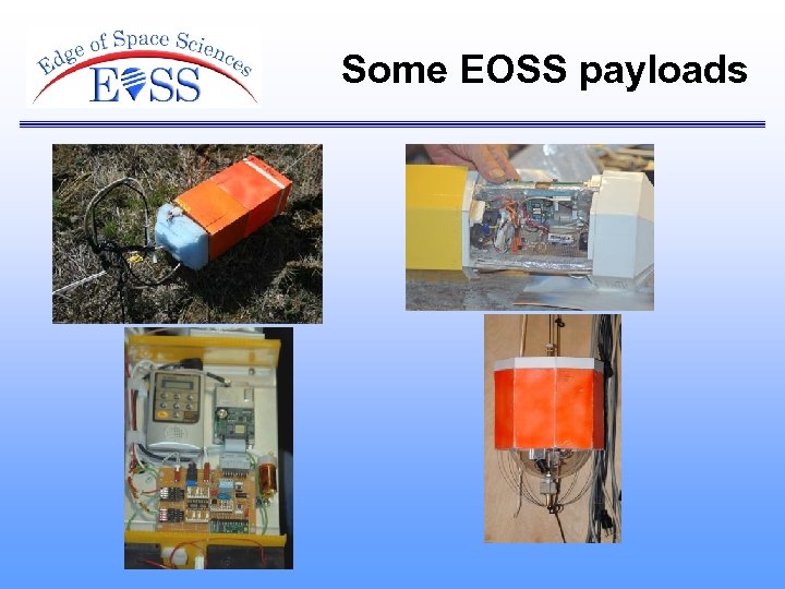 Some EOSS payloads 
