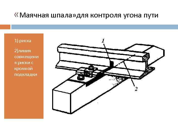 Угон пути и противоугонные устройства жд