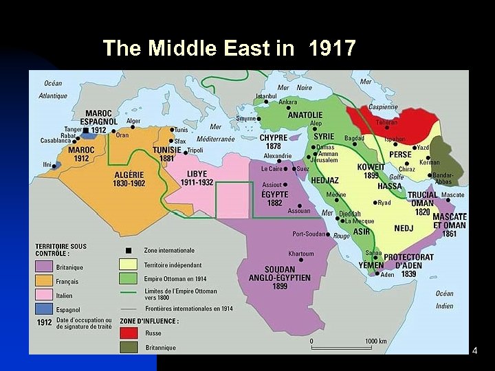 The Middle East in 1917 n Middle East in 1917 4 