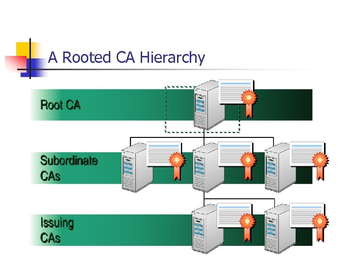 A Rooted CA Hierarchy 