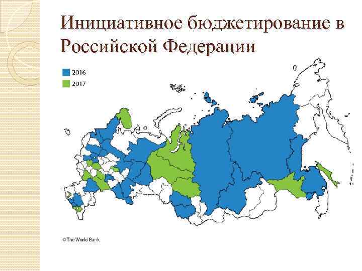 Инициативное бюджетирование в Российской Федерации 