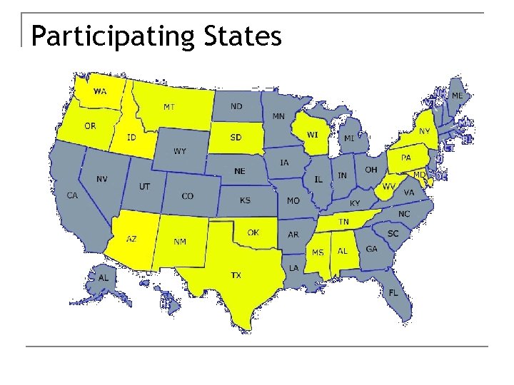 Participating States 