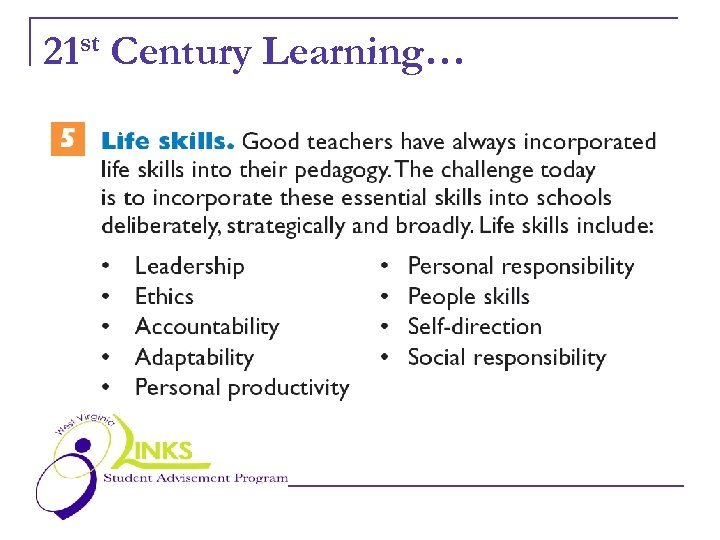 st 21 Century Learning… 