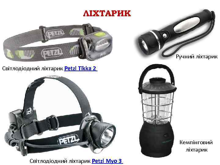 ЛІХТАРИК Ручний ліхтарик Світлодіодний ліхтарик Petzl Tikka 2 Кемпінговий ліхтарик Світлодіодний ліхтарик Petzl Myo